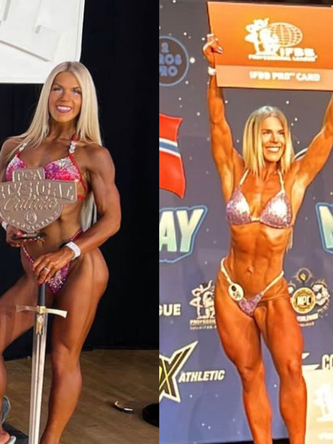 ProFlow Academy athlete on stage